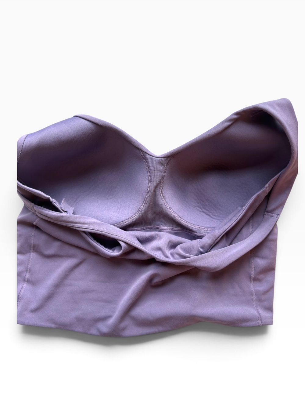 Nike Alate DRI-FIT Lavender Longline Sports Bra - Picture 4 of 9